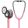 Pachet student -  Stetoscop Littmann Classic III Roz perlat cu capsula oglinda 5962 + Borseta Roz deschis perlat